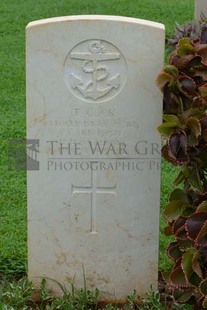 TRINCOMALEE WAR CEMETERY - COOK, THOMAS